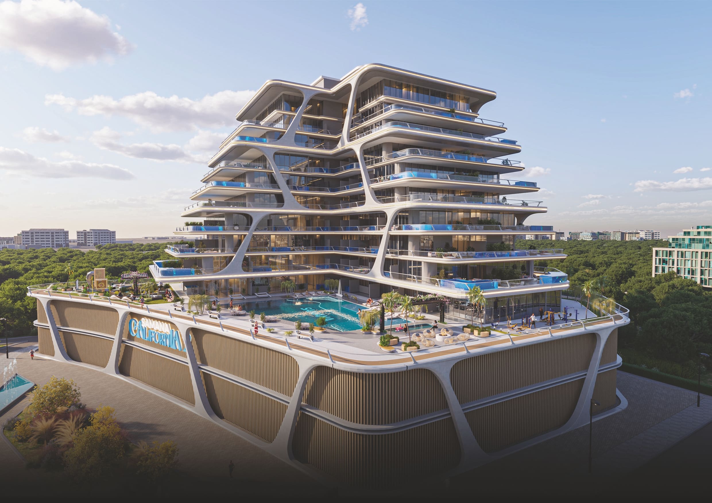 Samana California Phase 2 architecture 2