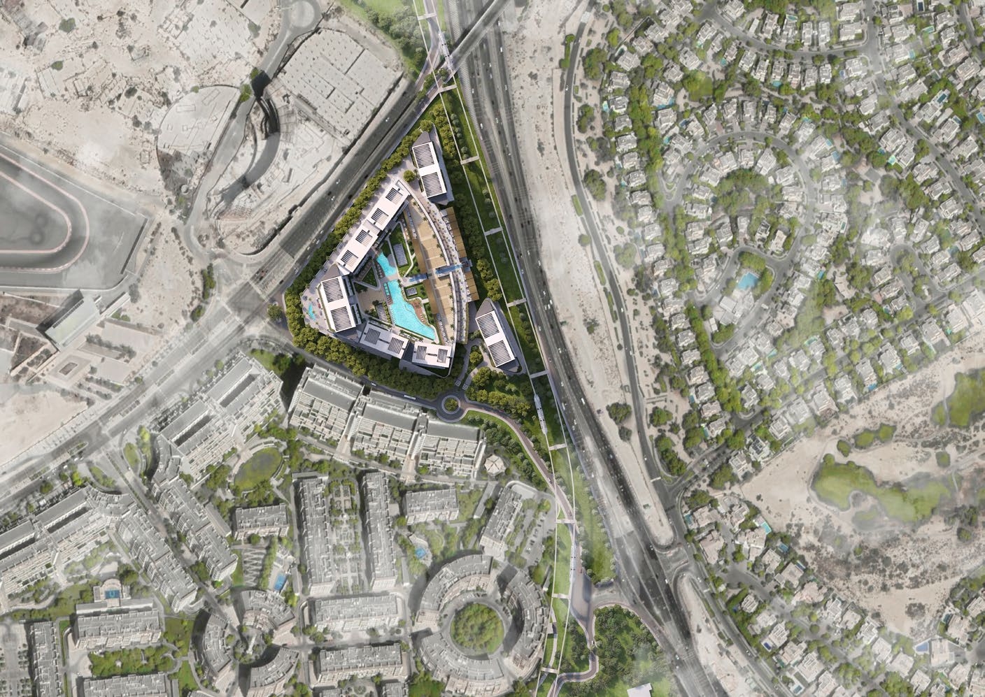 Sobha Orbis master plan 1