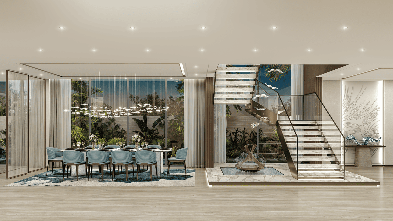 Al Thuraya Island interior 4