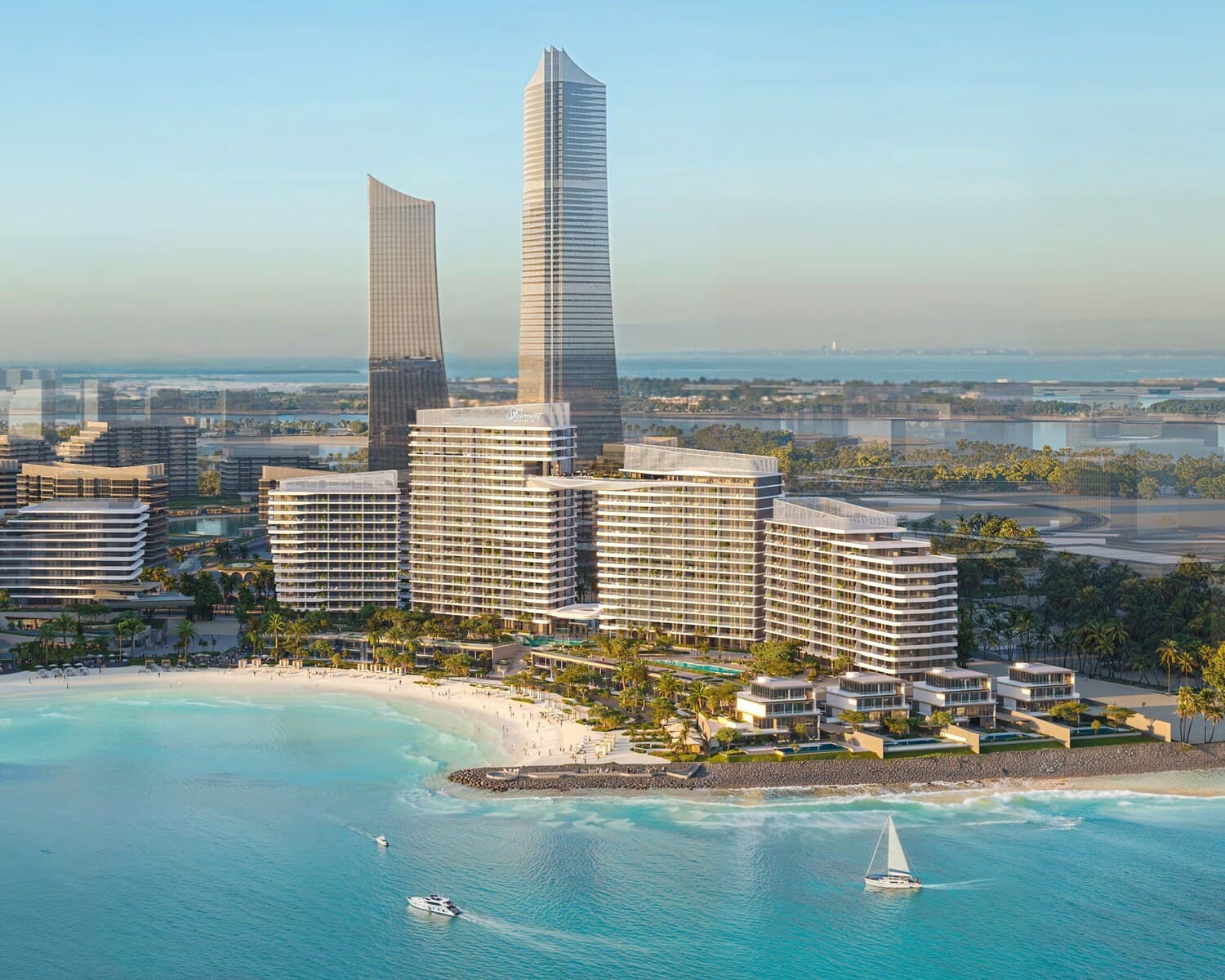 Fairmont Residences Al Marjan Island architecture 3