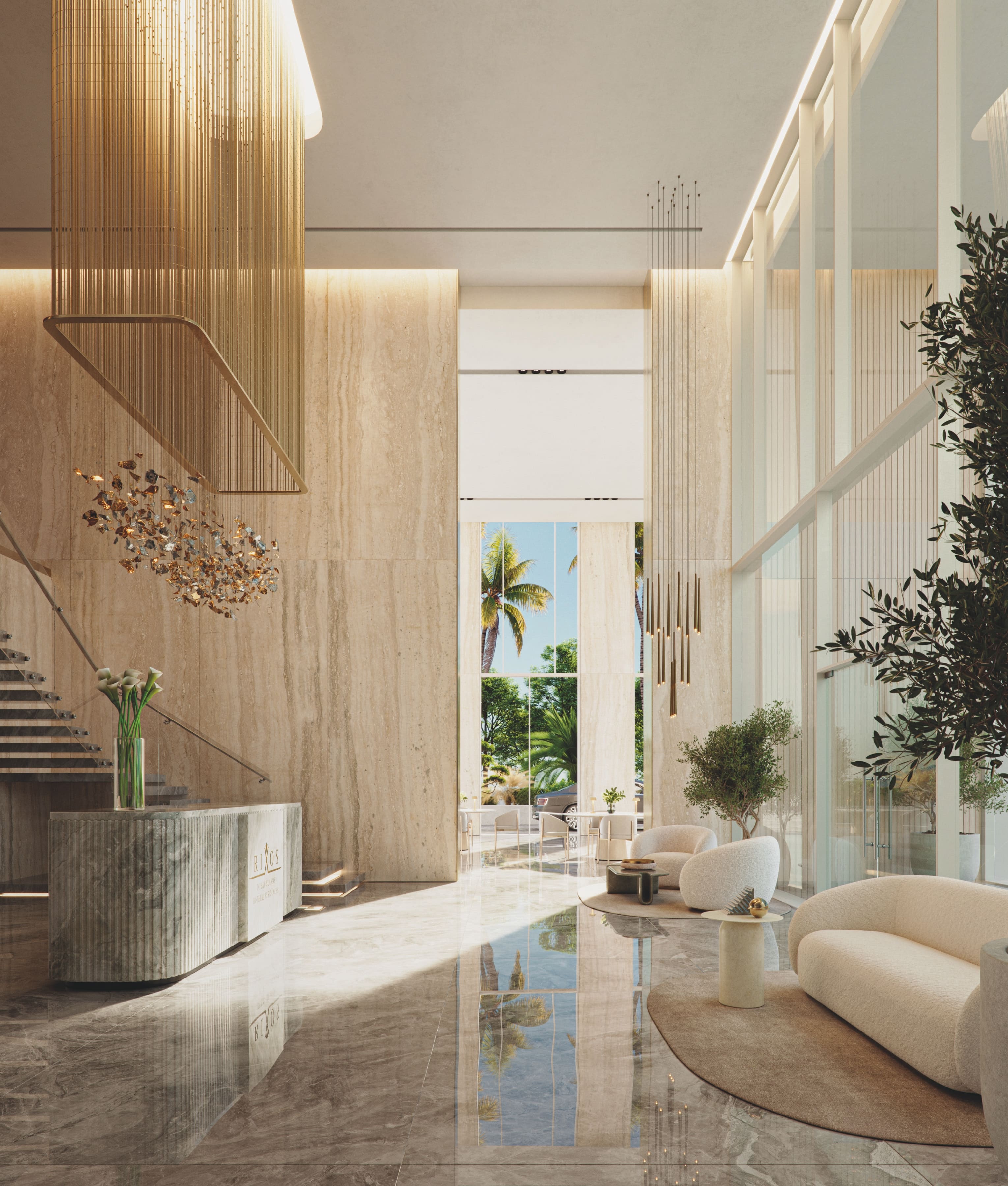 Rixos Hotel and Residences Phase 3 lobby 2