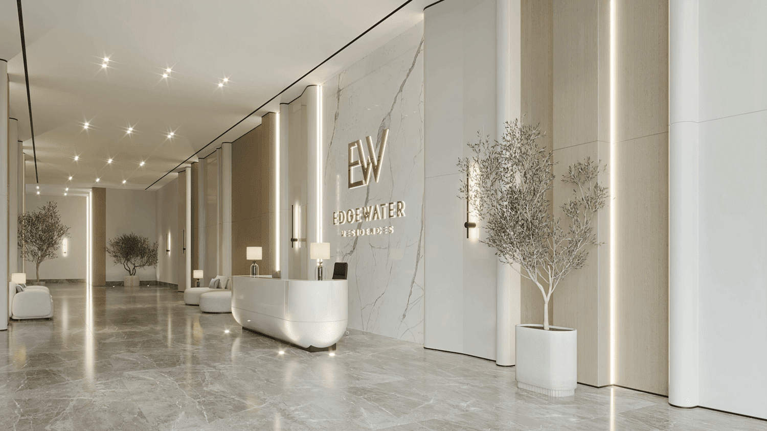 Edgewater Residences 1, 2 and 3 lobby 1