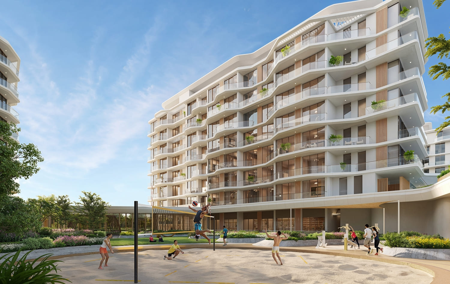 Flora Isle Beachfront Residences architecture 5