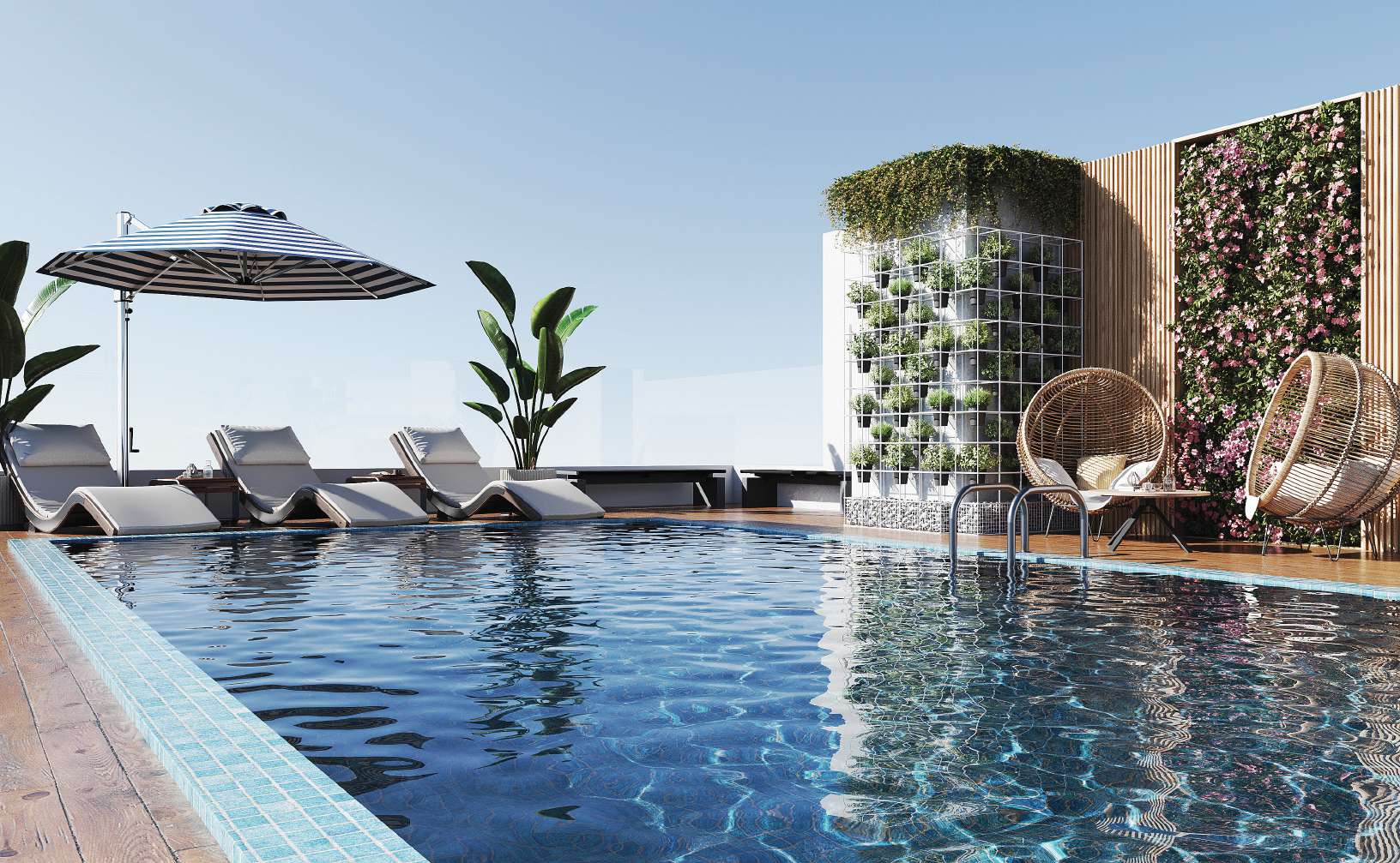 Rooftop Pool amenity image