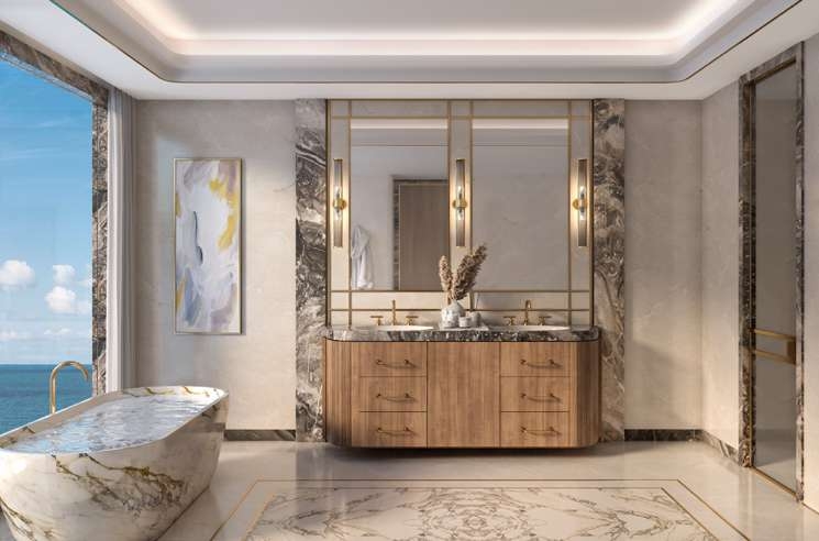 One Crescent Palm interior 6