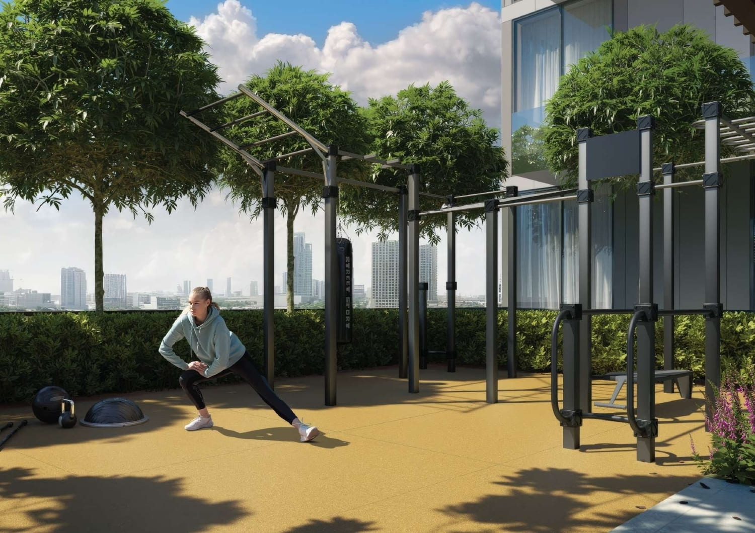 Outdoor Fitness & Yoga amenity image