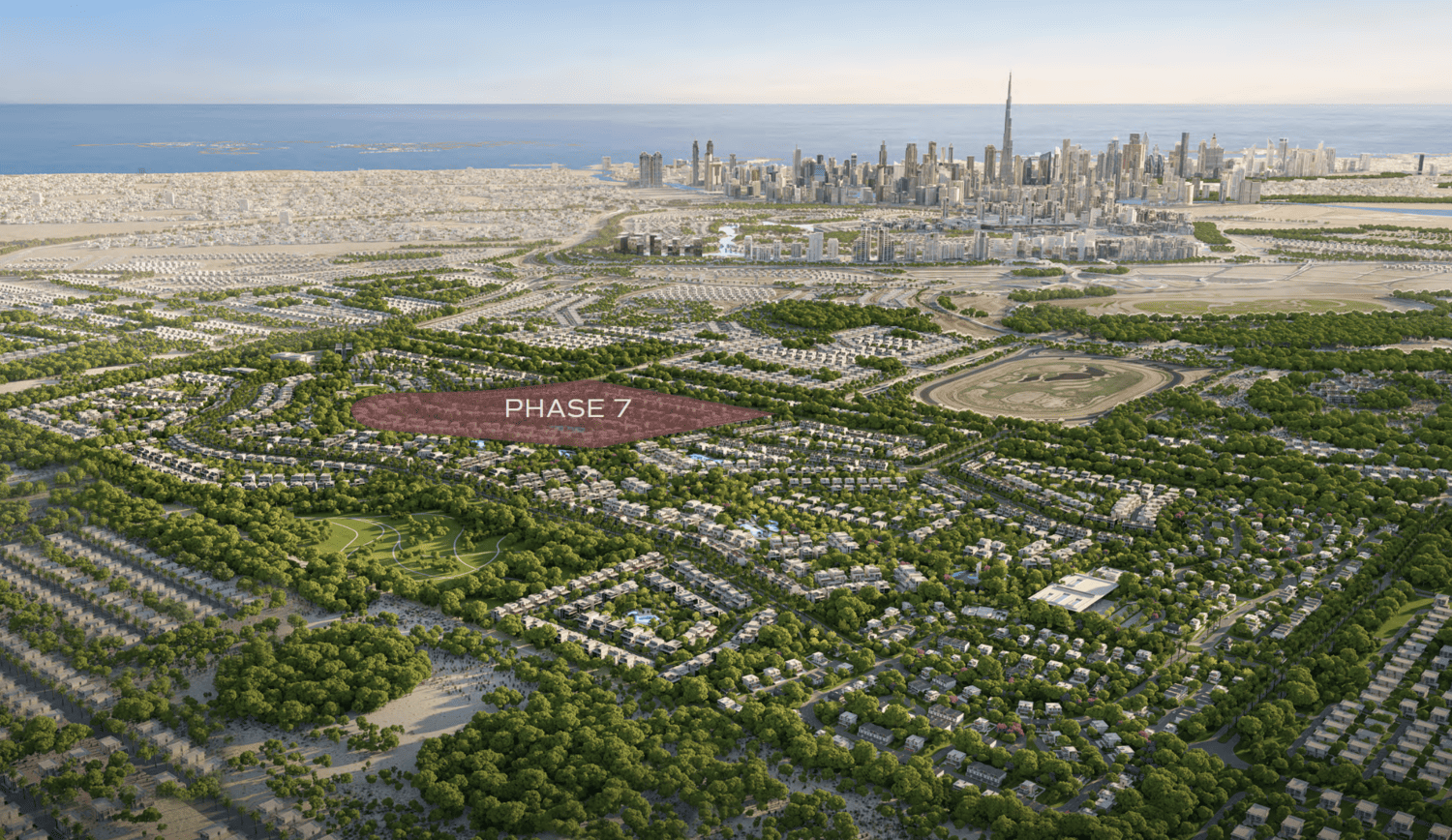 Nad Al Sheba Gardens Phase 7 master plan 1