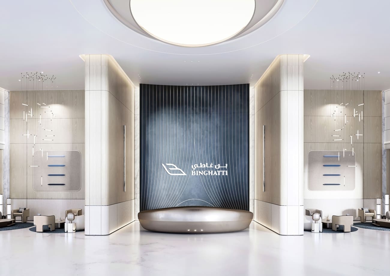 Binghatti Skyrise lobby 1