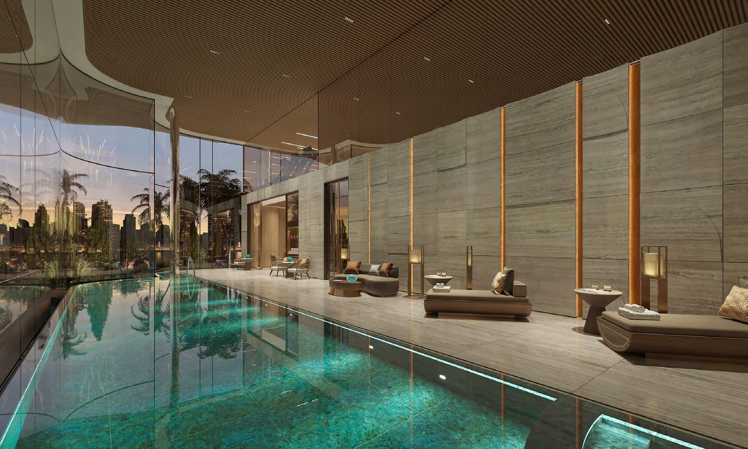 Indoor Pool & Pool Lounge amenity image
