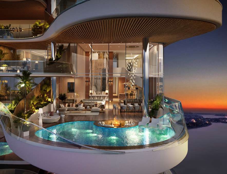 One Crescent Palm interior 2