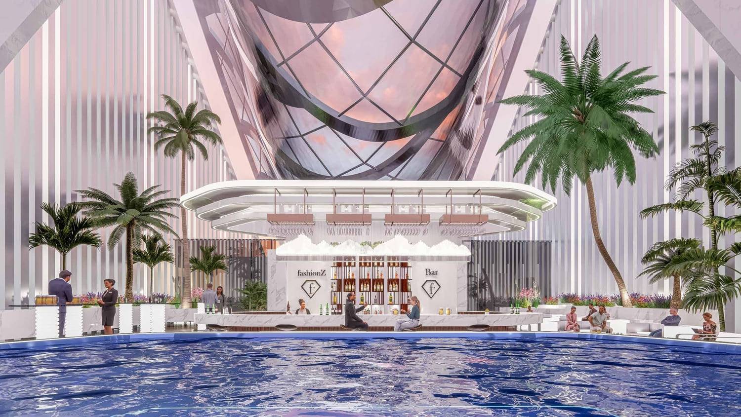 Roof Top Infinity Pool amenity image