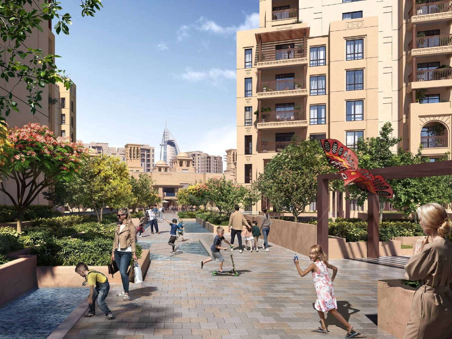 Landscaped walkways amenity image