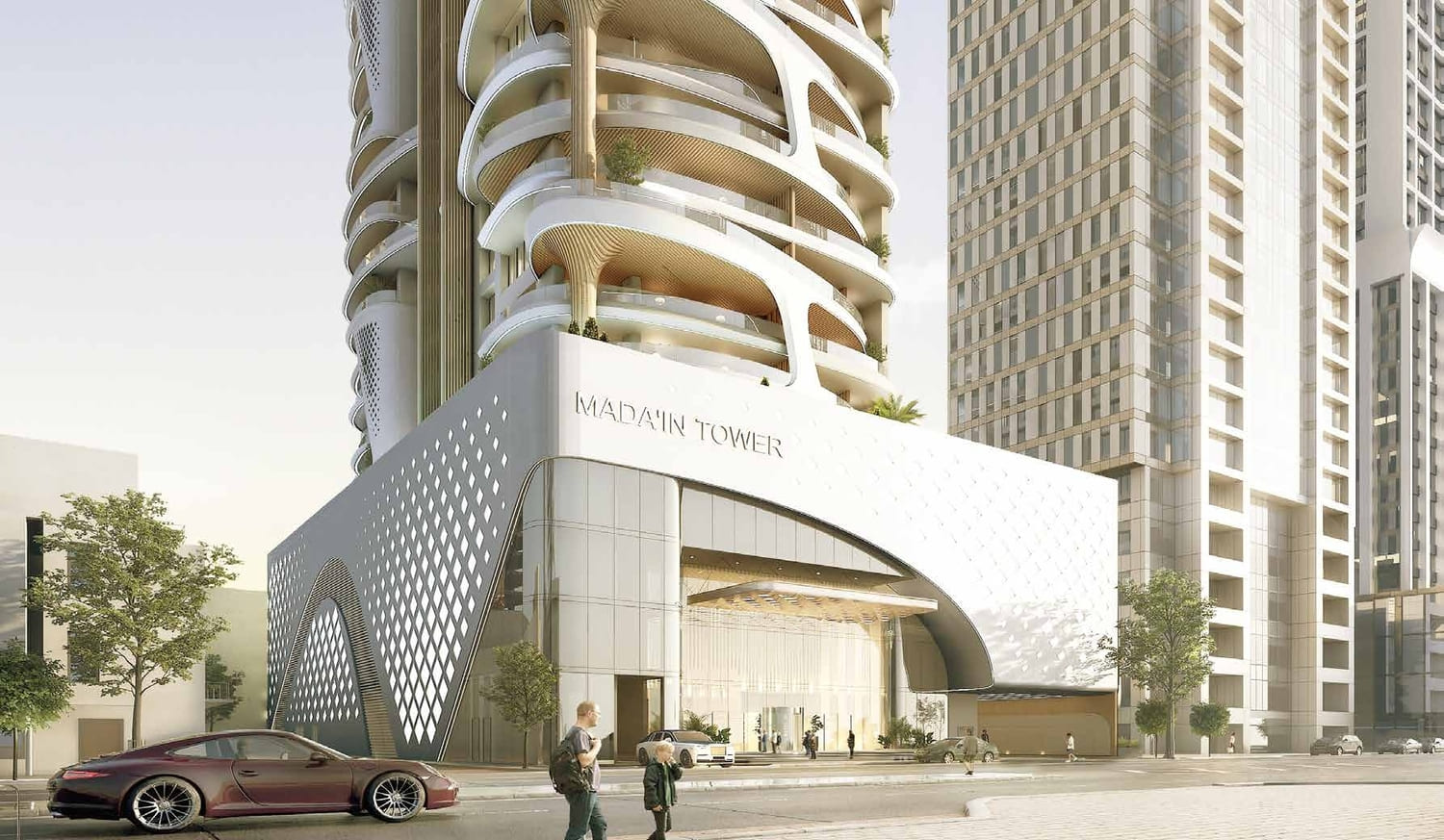 Madain Tower architecture 2