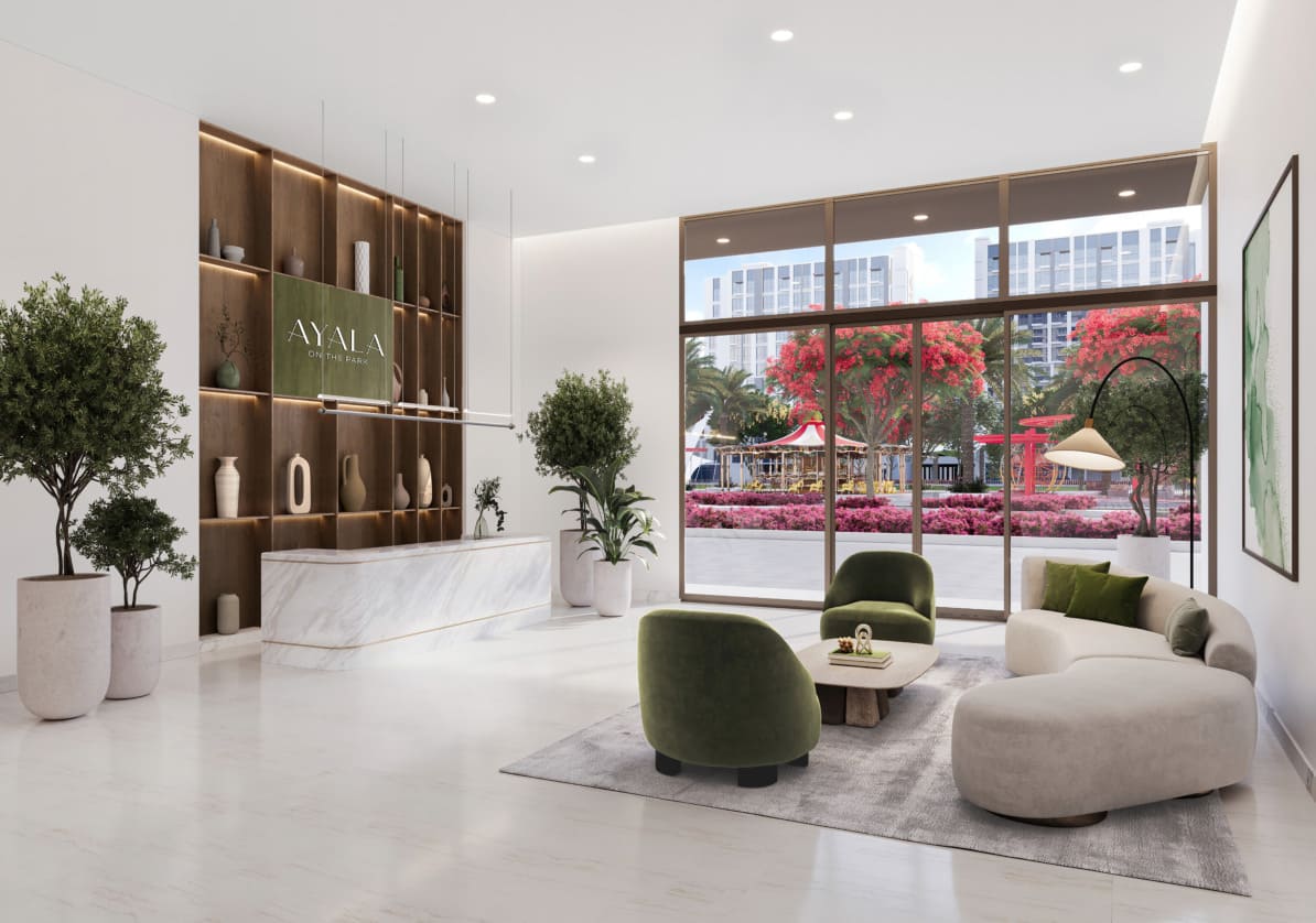 Ayala on the Рark lobby 1