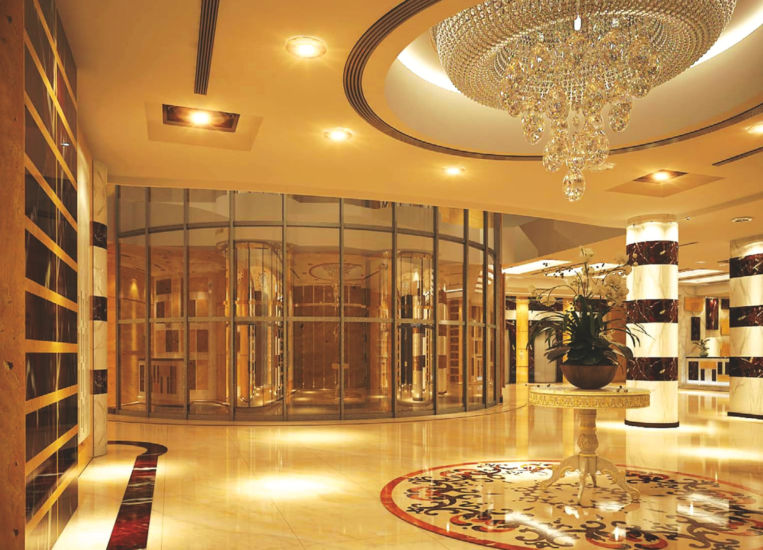 Conqueror Tower lobby 1