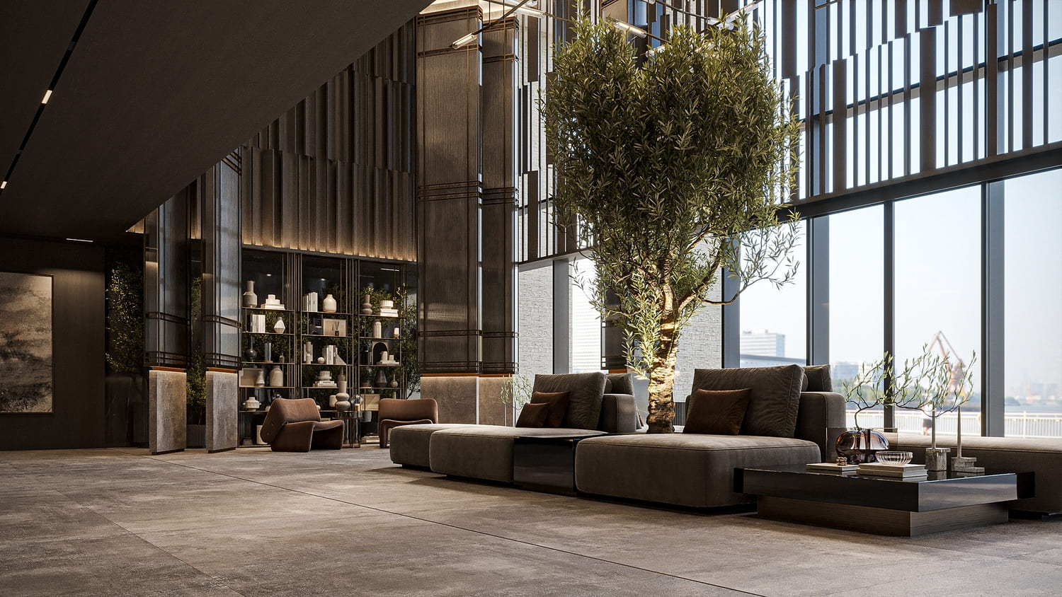 One Park Central lobby 2