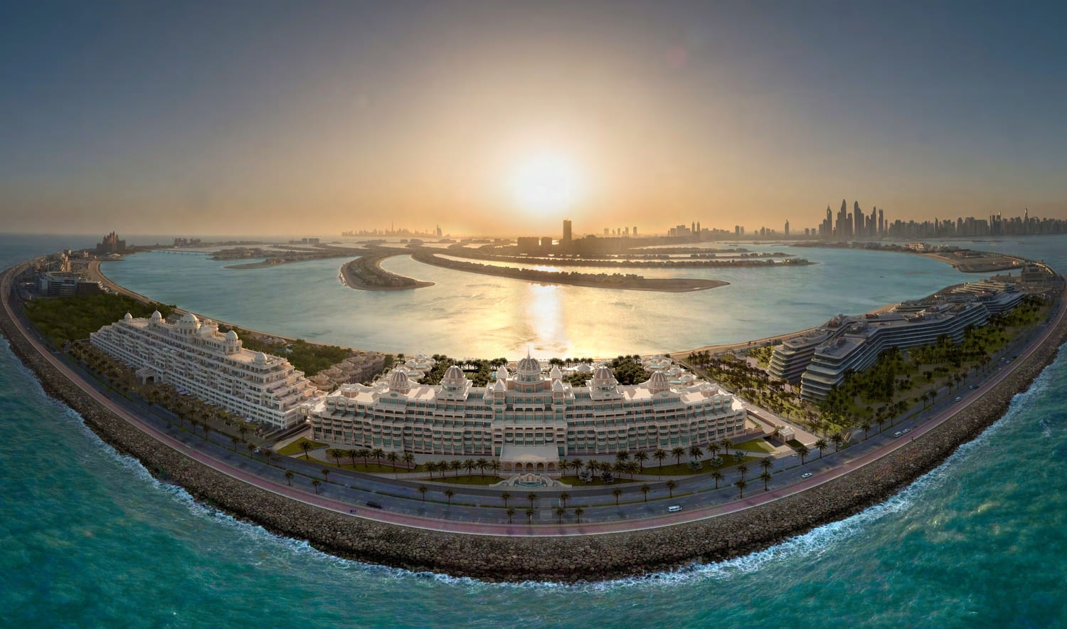 Raffles The Palm Dubai master plan 1