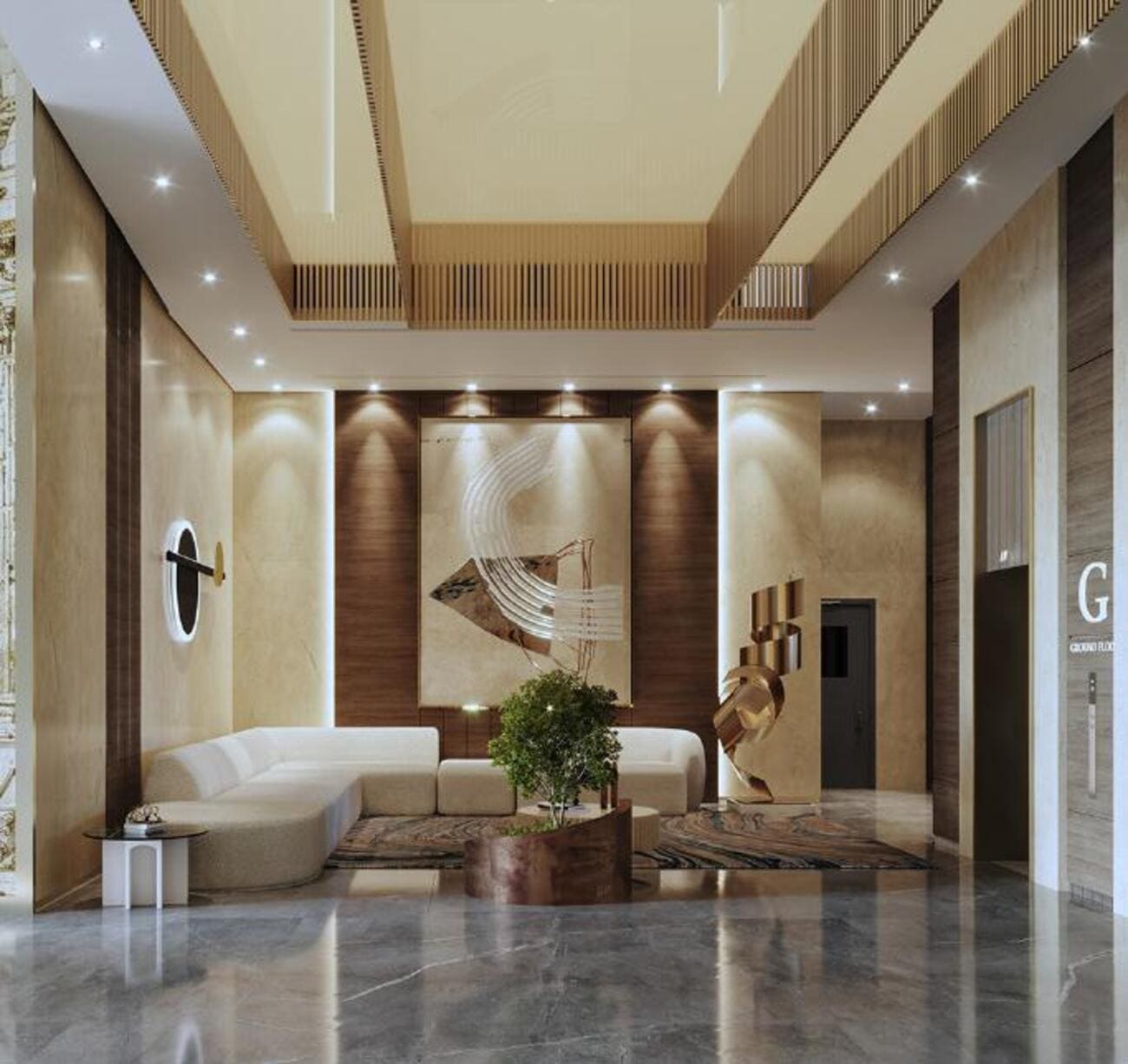 Palatium Residence lobby 4