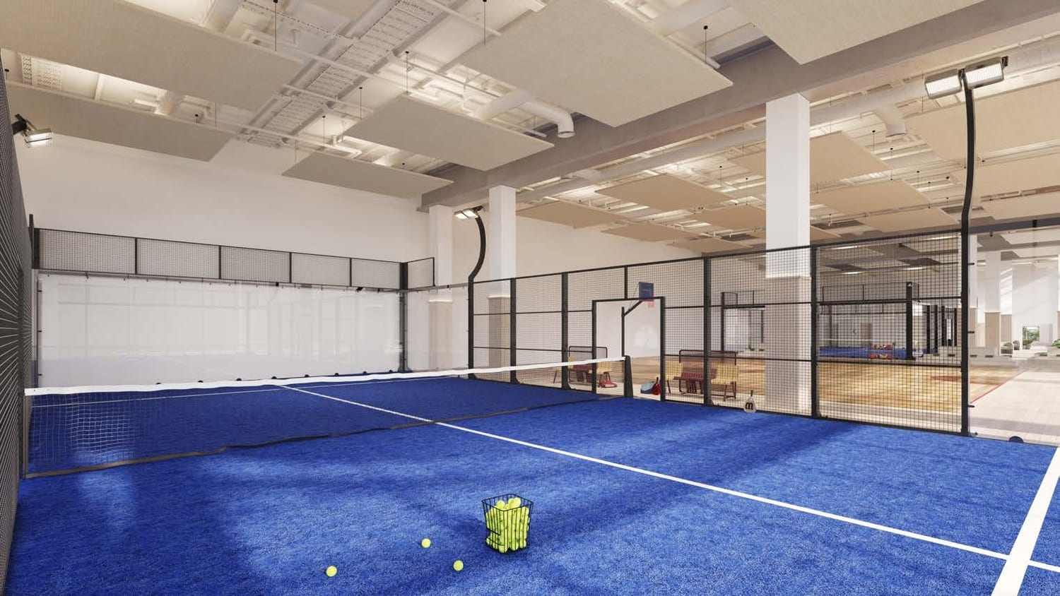 Indoor Paddle & Basketball Court amenity image