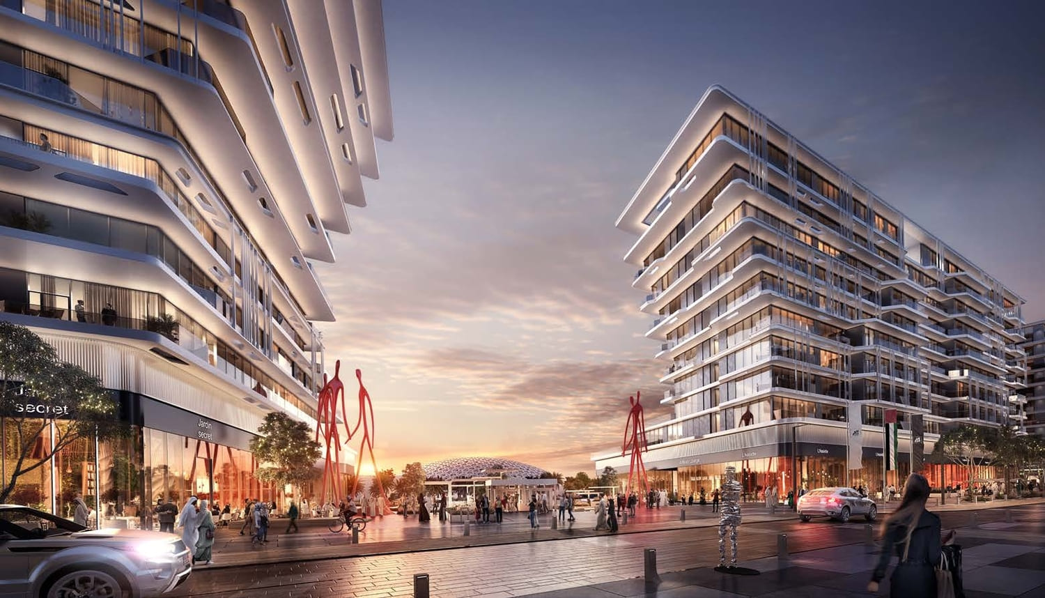 Louvre Abu Dhabi Residences architecture 2