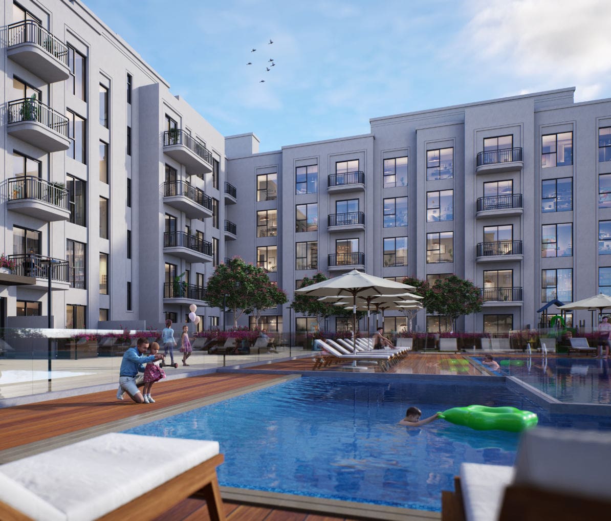 The Diplomat Residences architecture 3