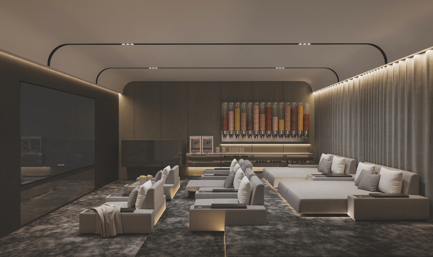 8 to 10 fully-equipped cinema with acoustic fittings amenity image