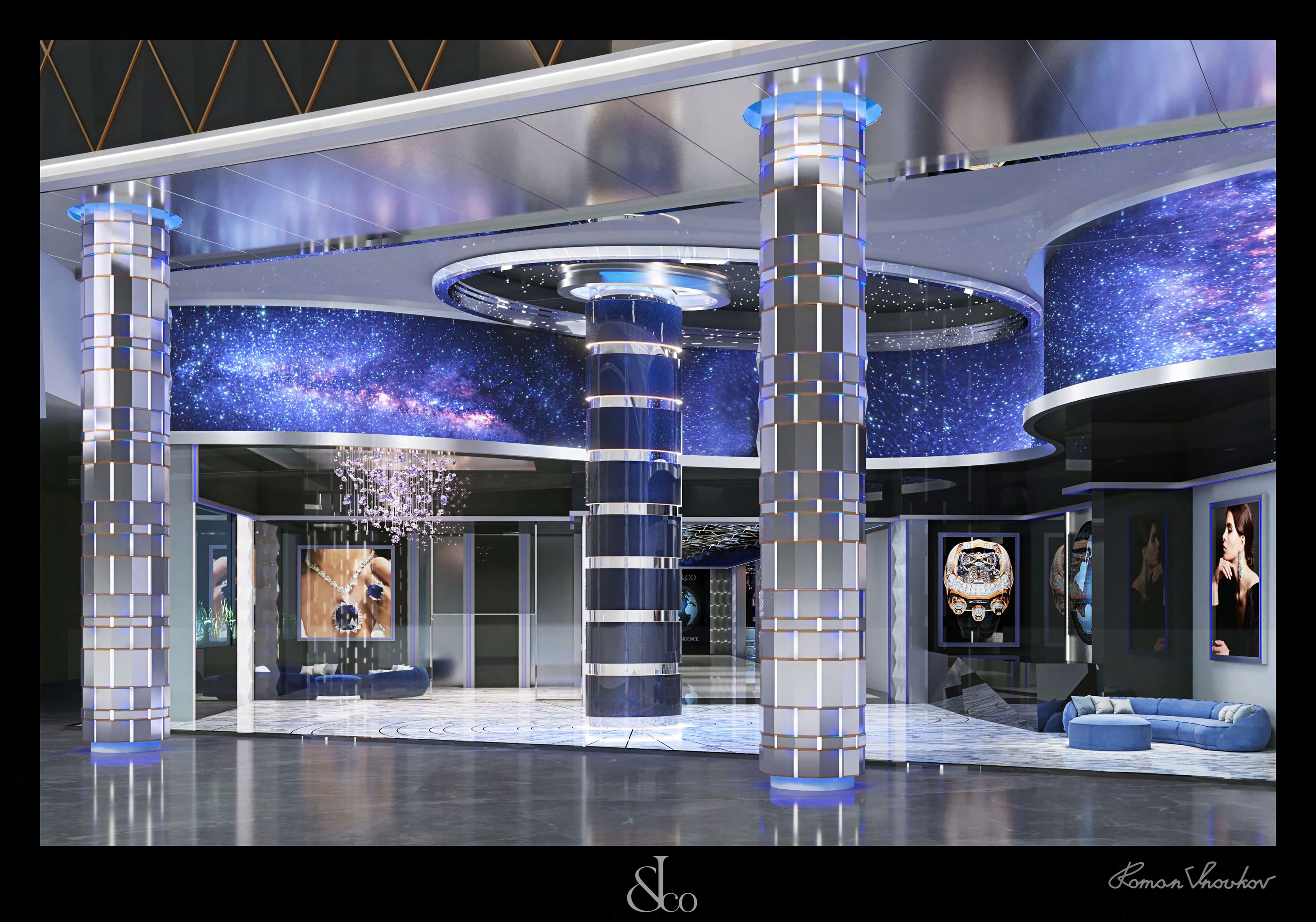 Burj Binghatti Jacob and Co Residences lobby 1