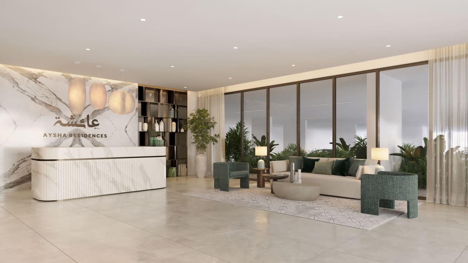 Aysha Residences 1 and 2 lobby 1