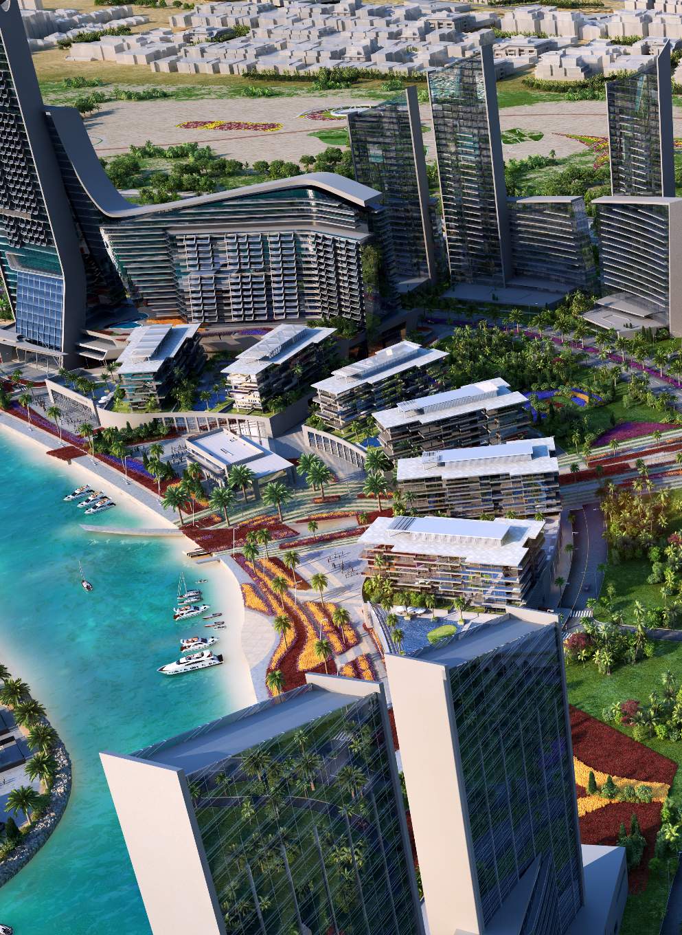 Blue Bay Walk architecture 2