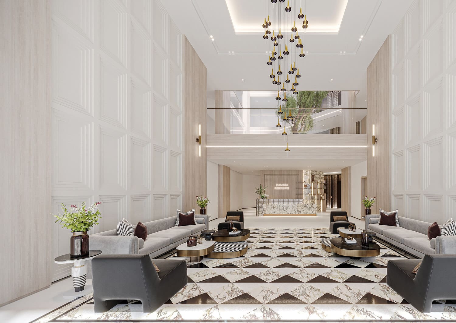 Floarea Residence lobby 1