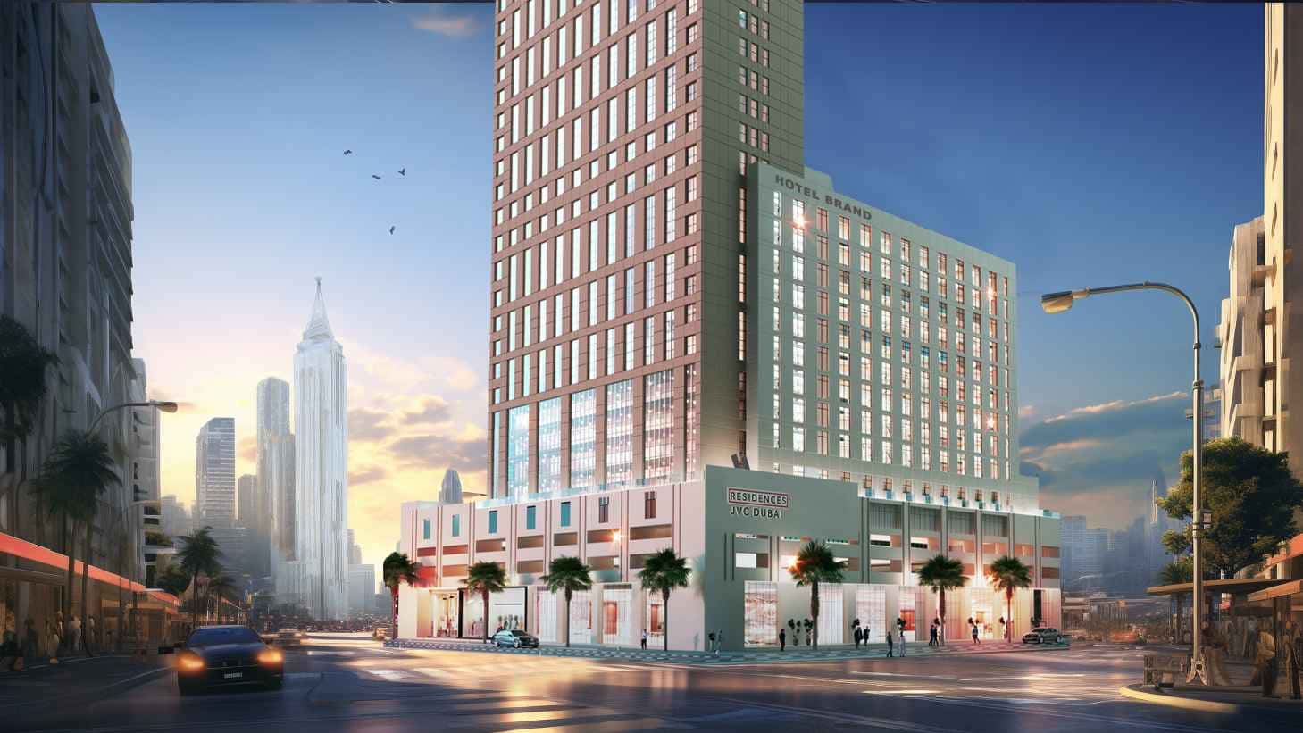 Marriott Residences JVC architecture 2