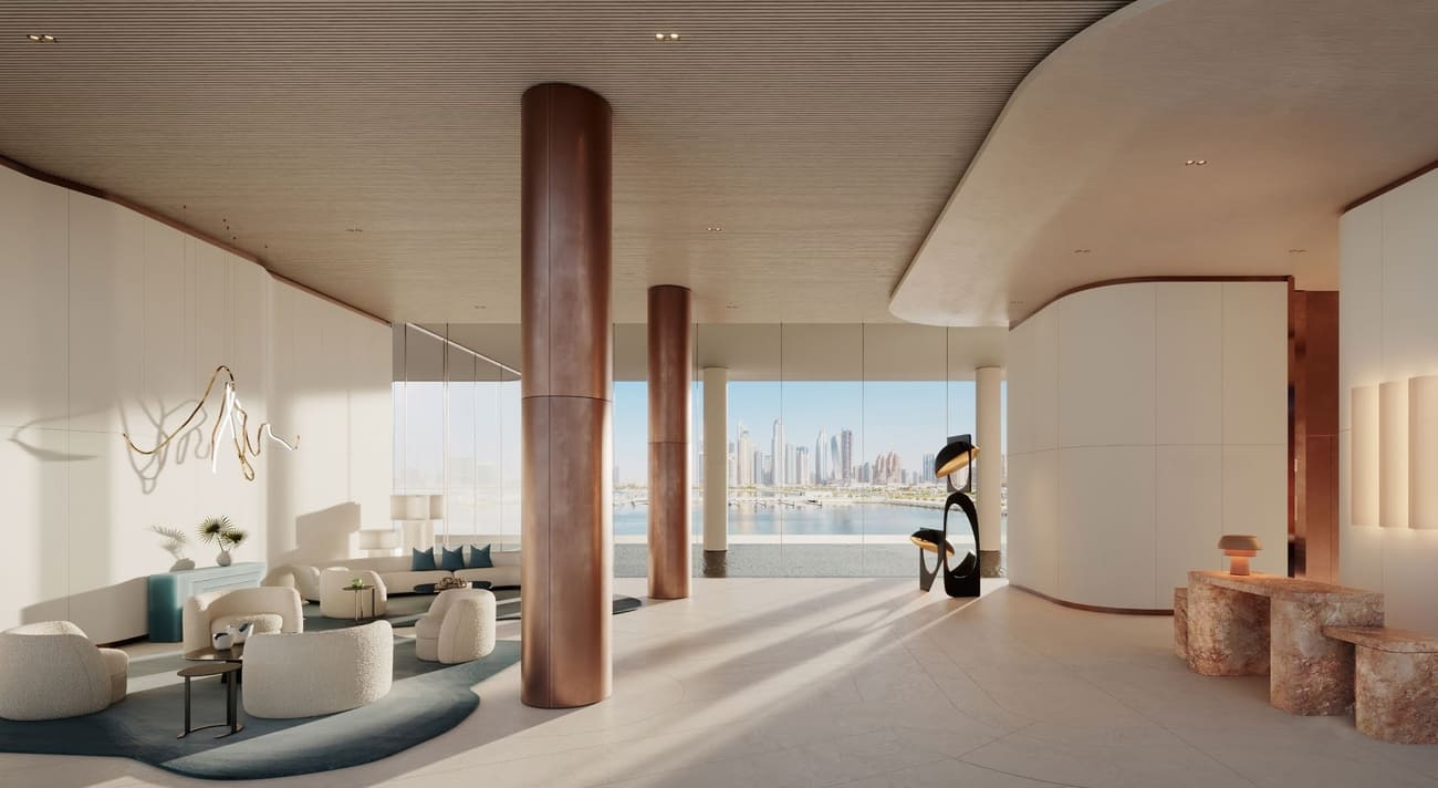Dubai Harbour Residence lobby 1