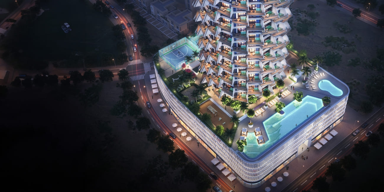 Binghatti Grove architecture 3