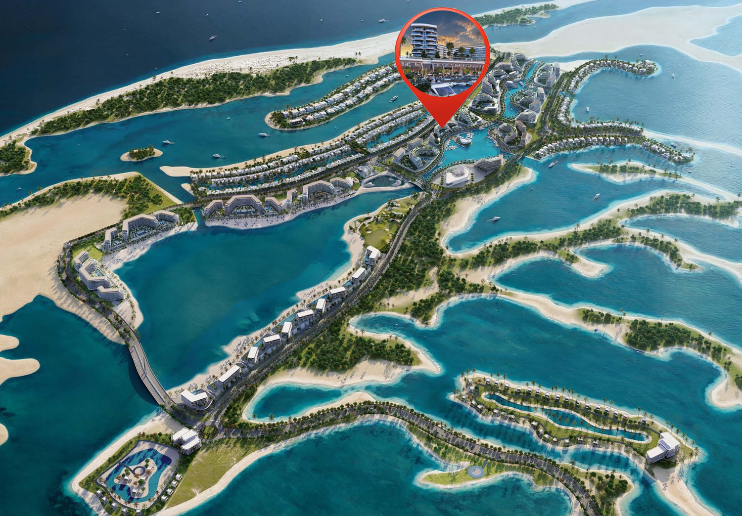 Yachtside Marina Residences master plan 1