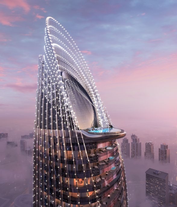 Binghatti Skyblade architecture 3