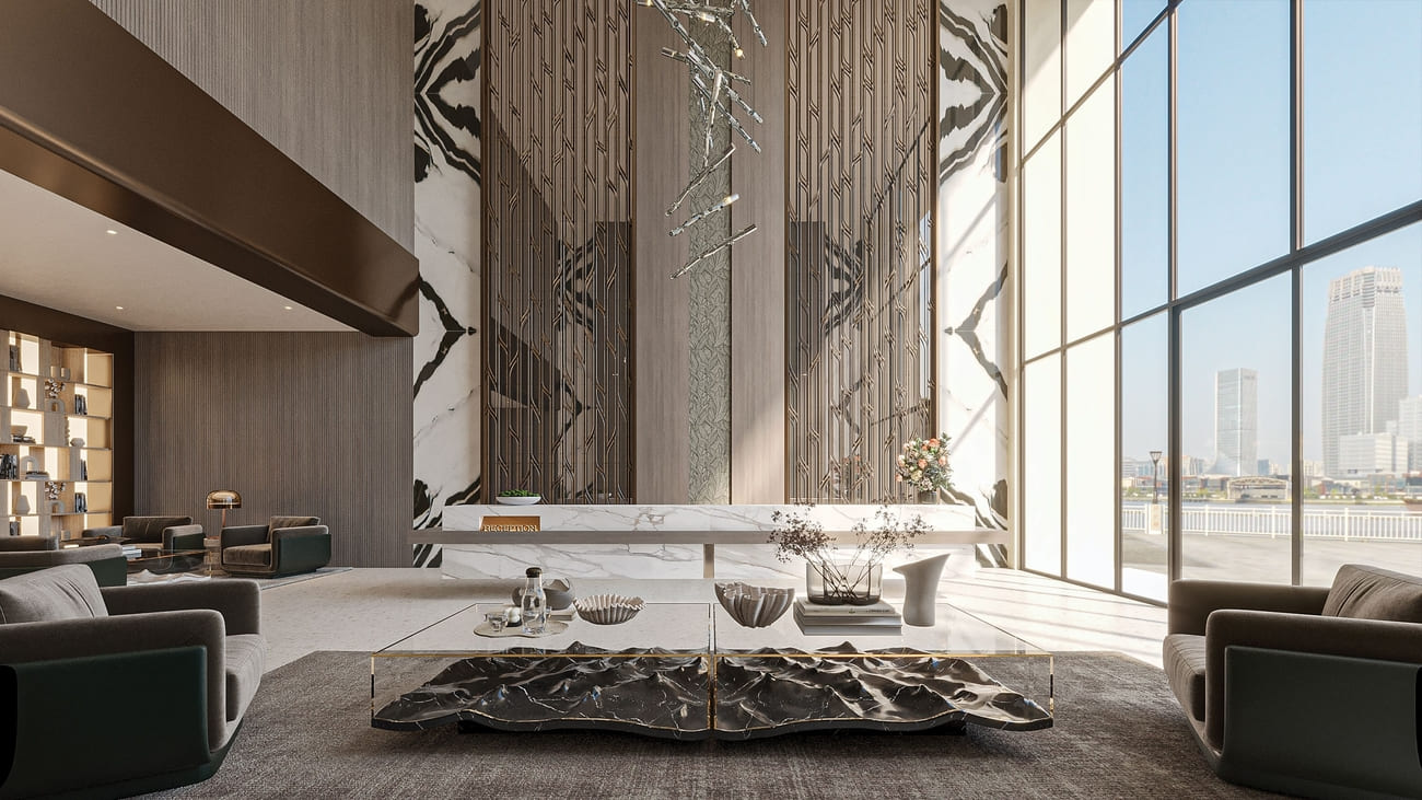 Primero Residences lobby 3