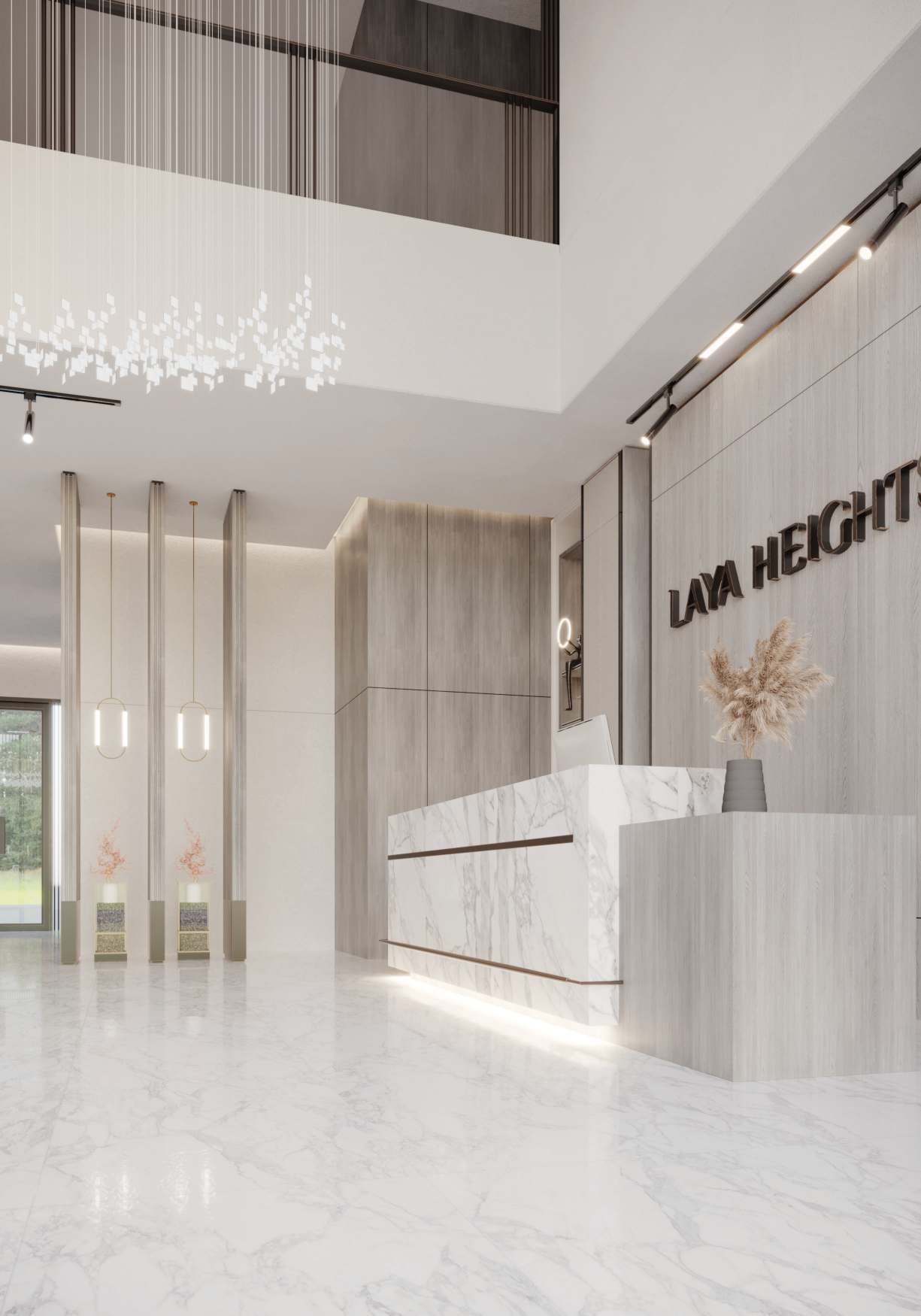 Laya Heights lobby 1