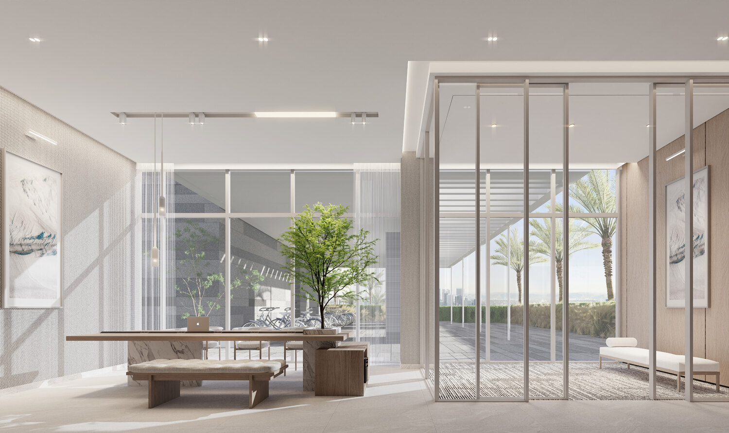 Communal workspaces amenity image