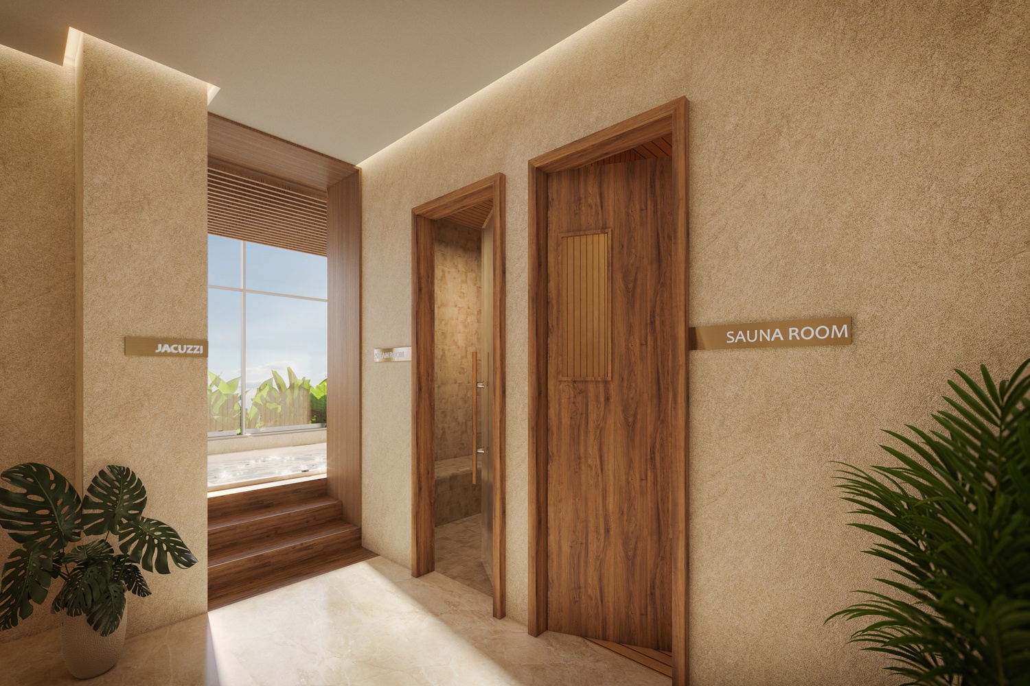 Ladies Sauna, Jacuzzi & Steam Room amenity image