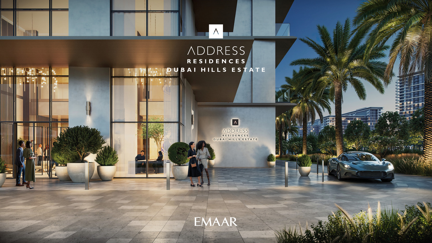 Address Residences Dubai Hills Estate architecture 2