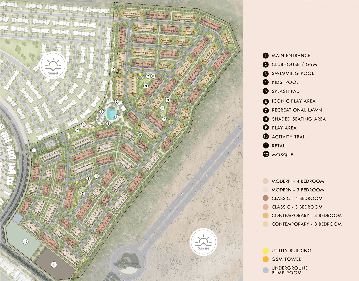 ANYA Townhouses master plan 1