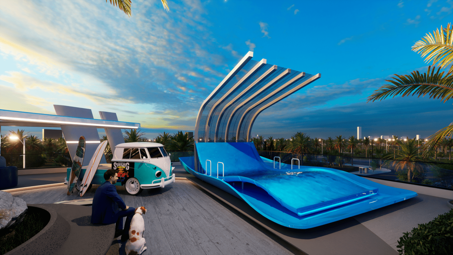 Surfing Board amenity image