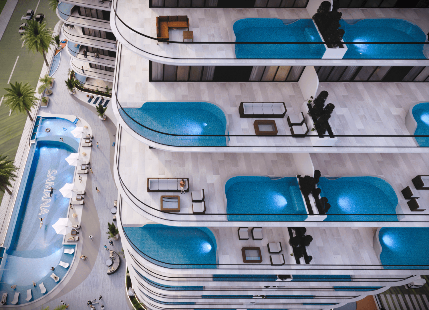 Private Swimming Pool Apartments amenity image