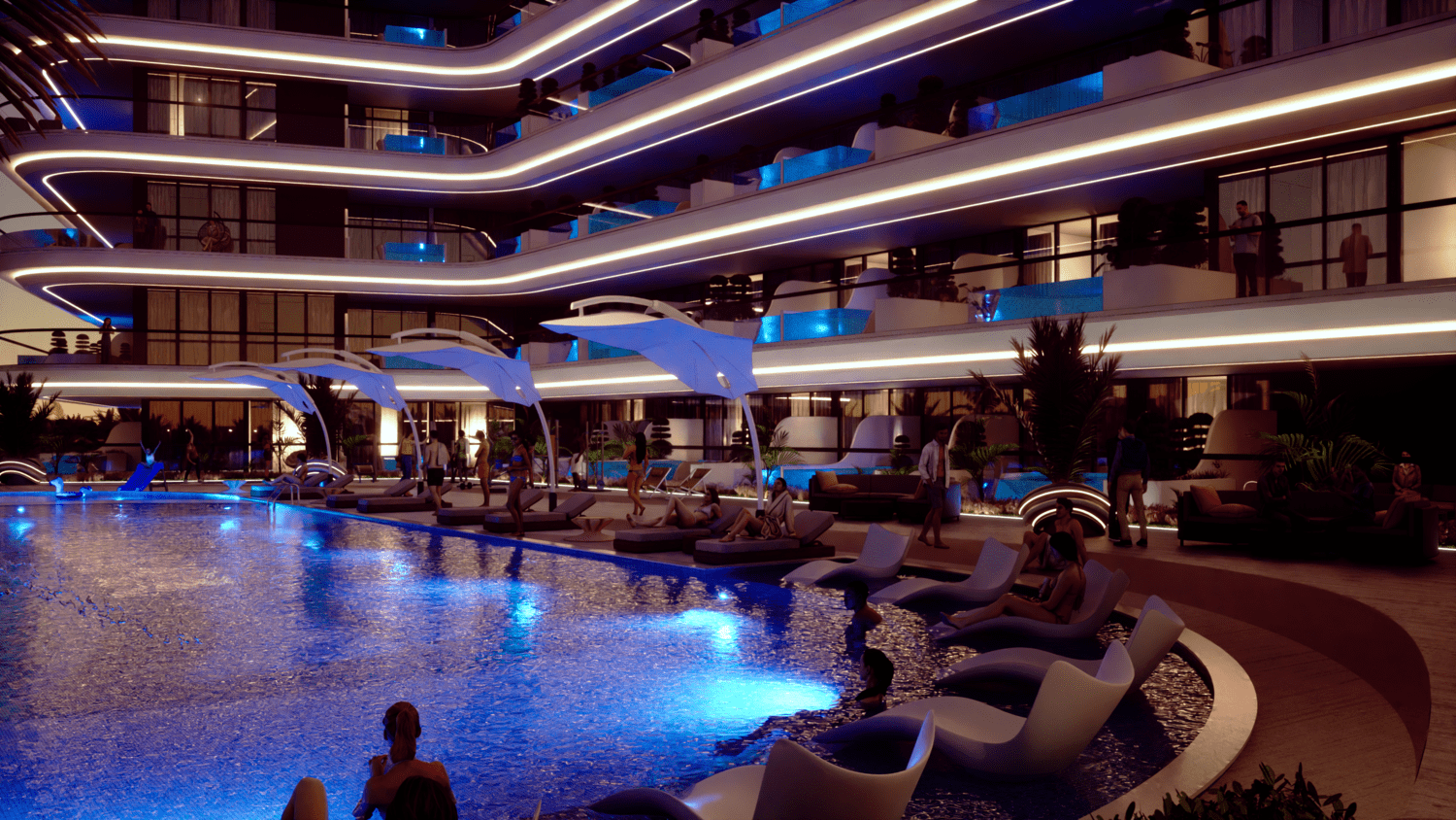 Leisure Pool Deck amenity image