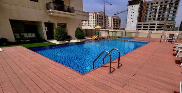 Uncovered soothing swimming pool amenity image