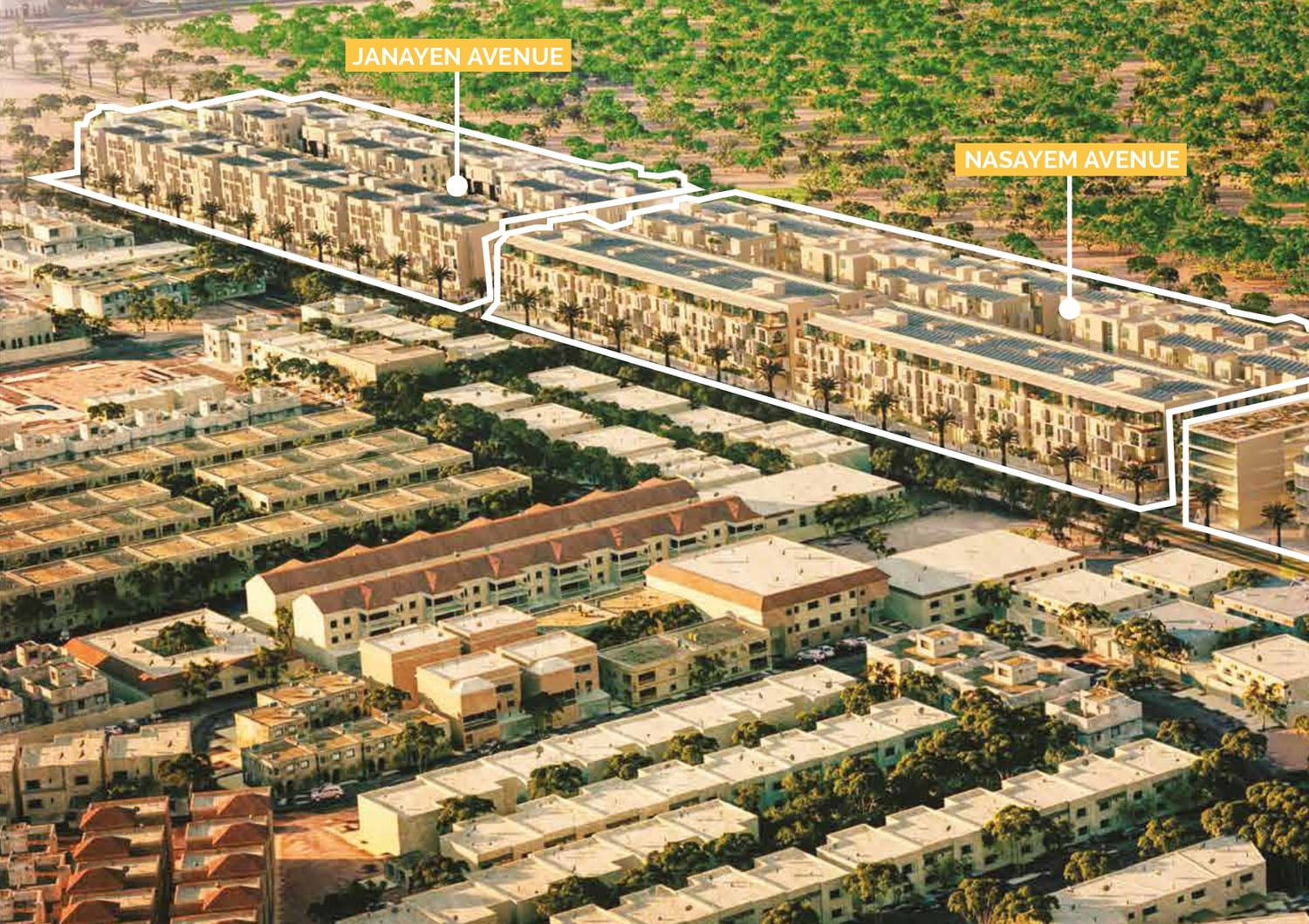 Janayen Avenue master plan 1
