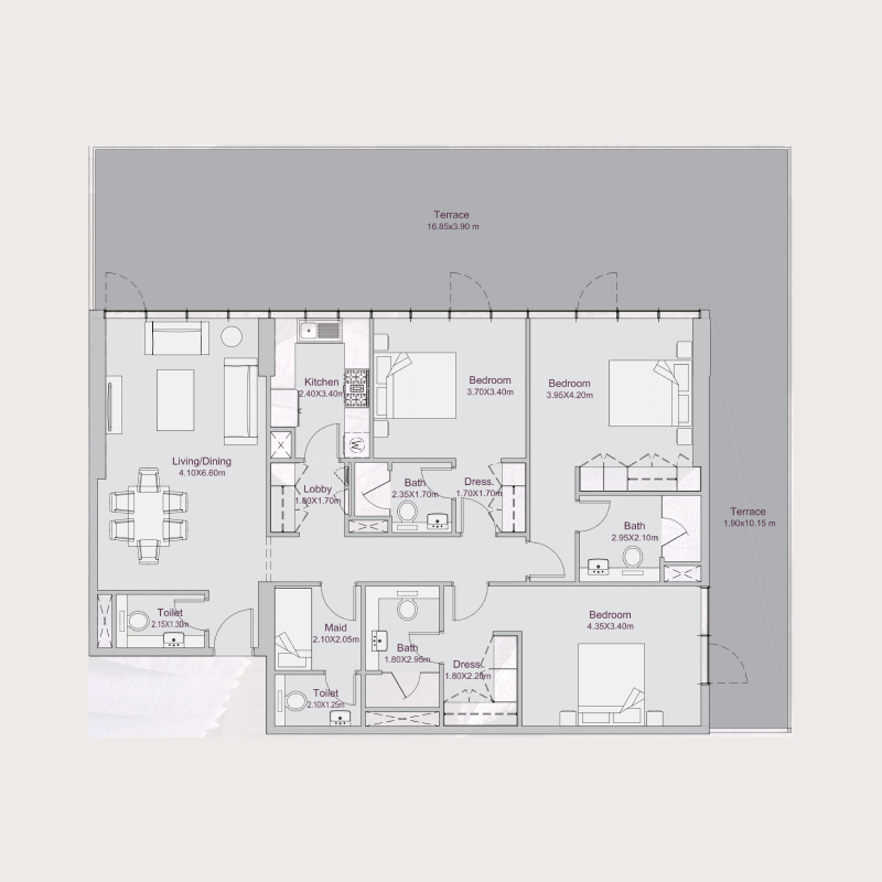 Apartments plan