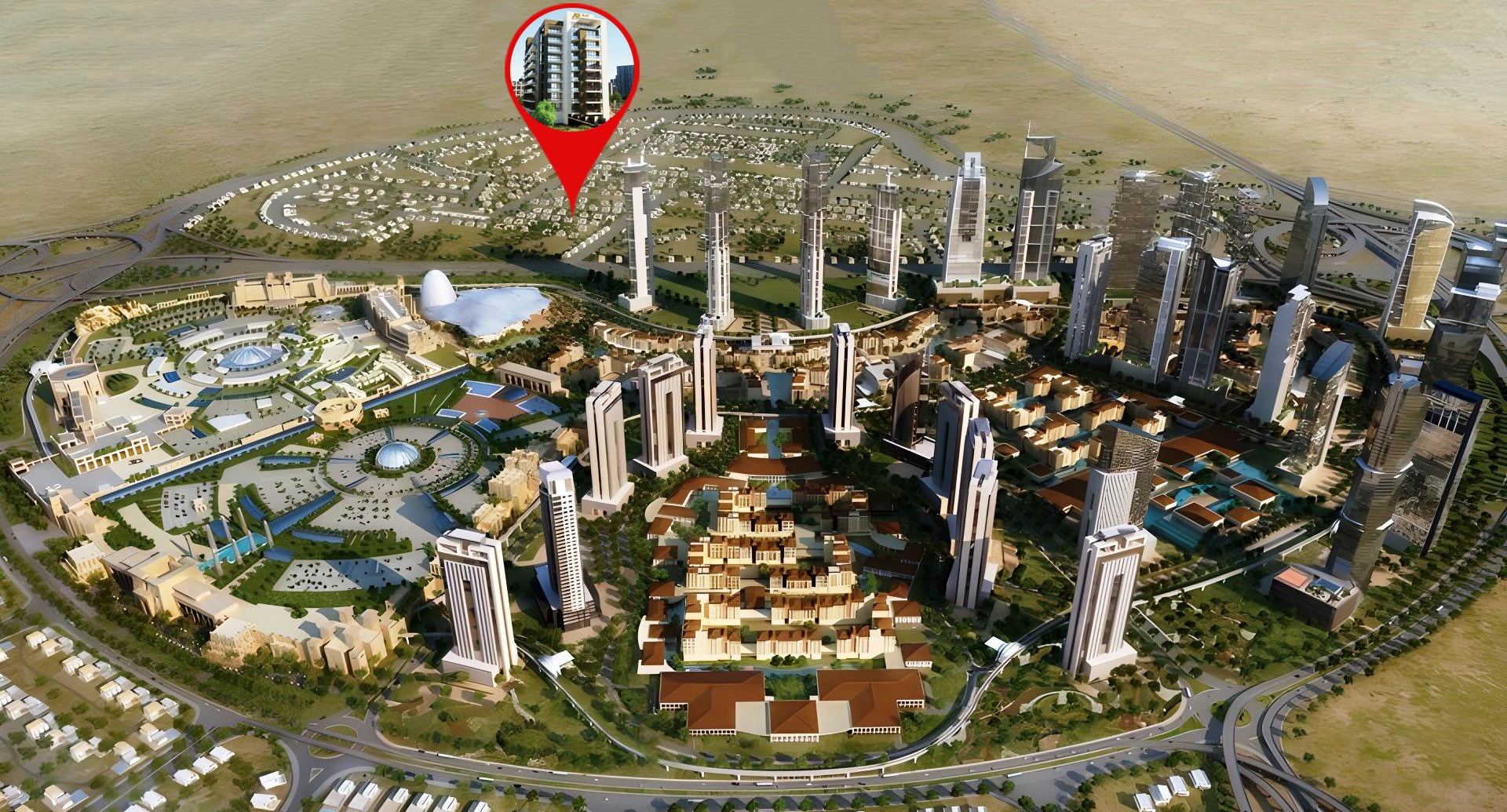 Aras Heights master plan 1