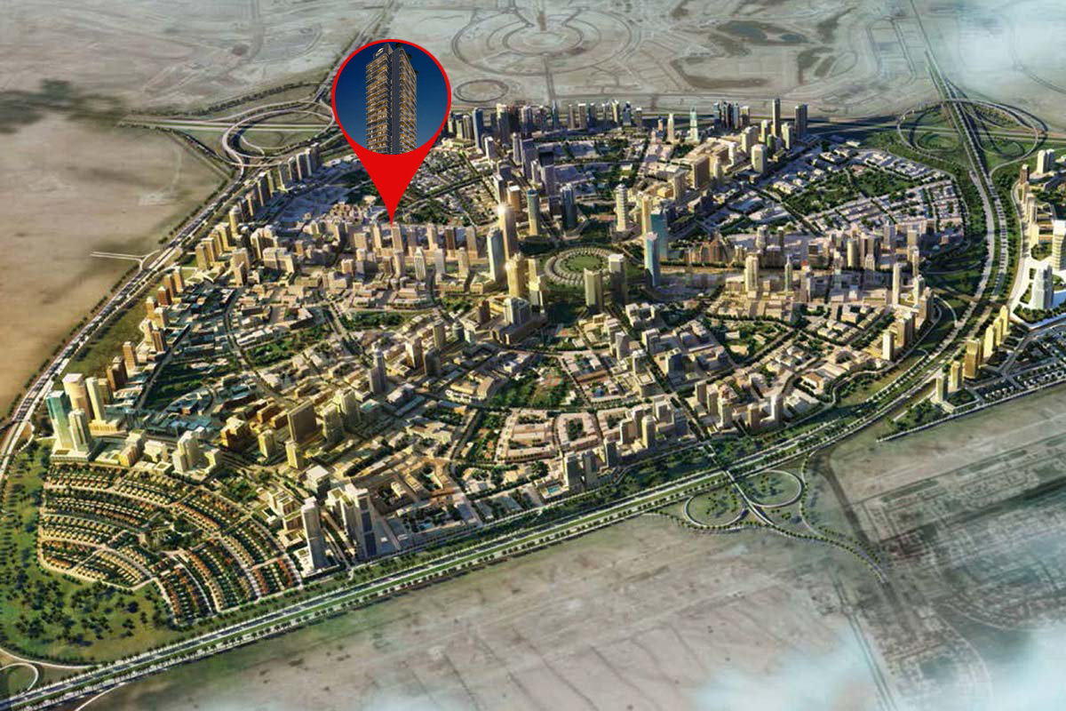 Avant Garde Residences by Skyline master plan 1