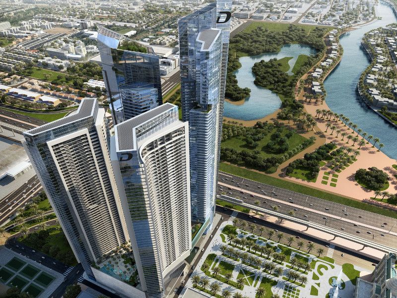 Aykon City Tower master plan 1